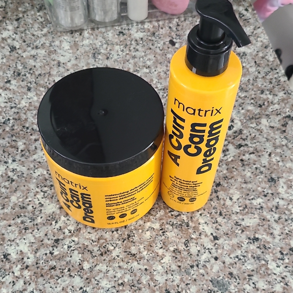 Matix A Curl Can Dream Kids Hair Care Set - Yellow and Black